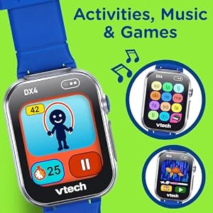 VTech KidiZoom Smartwatch DX4, Blue — photo 4 of 6