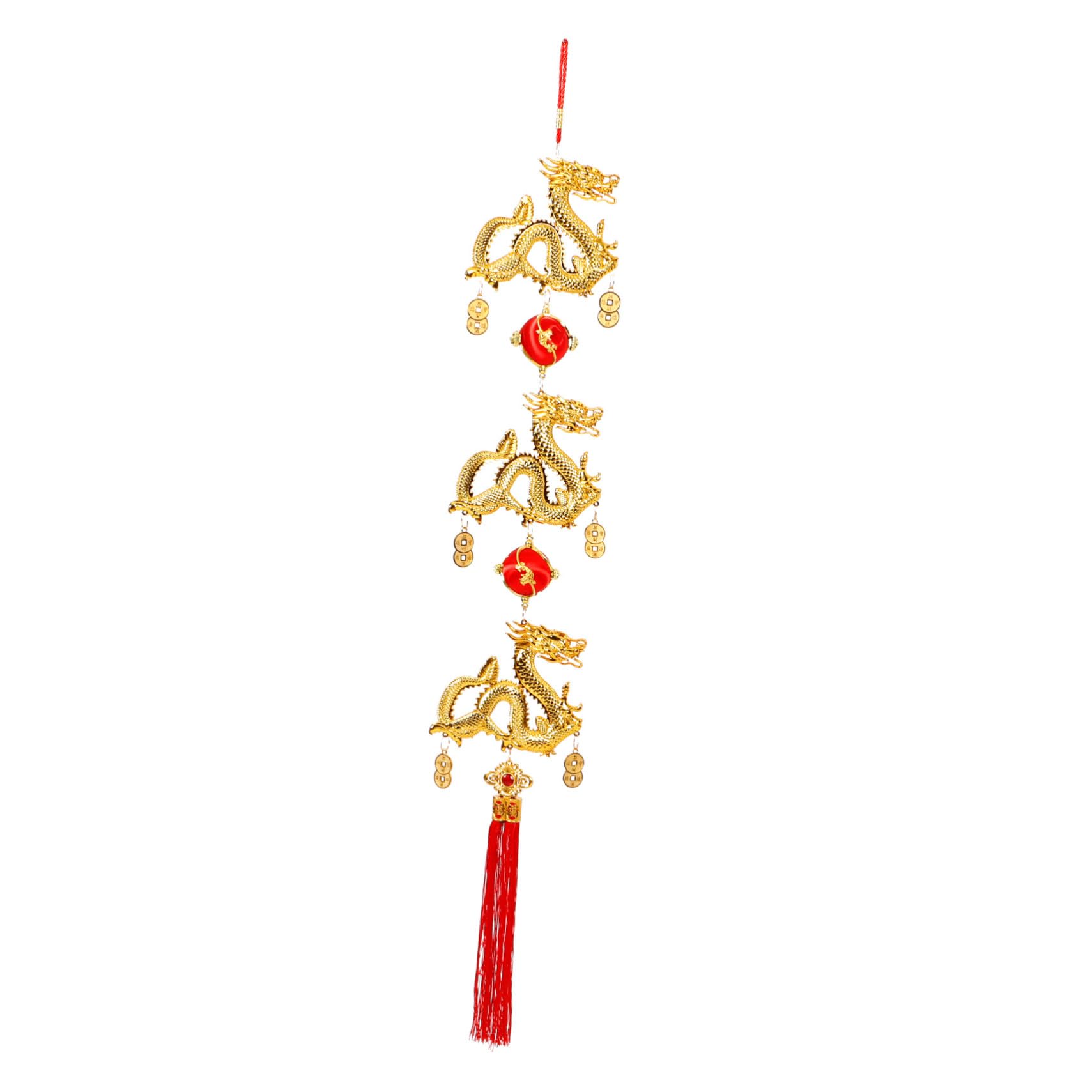 Pendentif dragon traditionnel décoration nouvel an chinois voiture