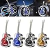 Besttoolifes Guitar-Shaped Car Air Freshener Diffuser, Essential Oil Aromatherapy For Car Air Vent, Dynamic Note Design, Long-Lasting Fragrance, General Fit For Vehicles(black) #4