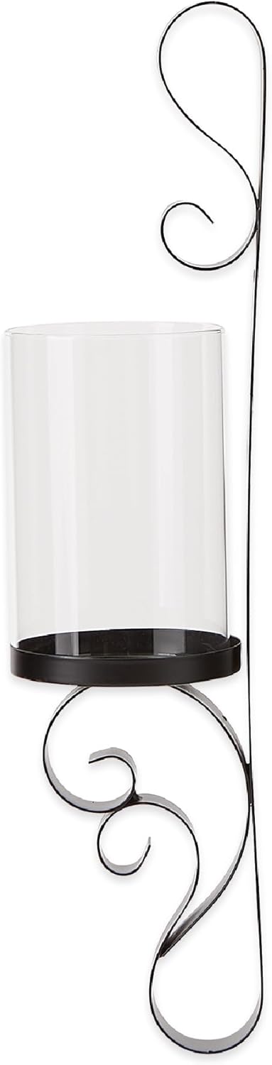 Zingz & Thingz Gothic Cathedral Collection Dual Candle Wall Sconces, 3.75x3.75x17.25, Ornate, 2 Piece