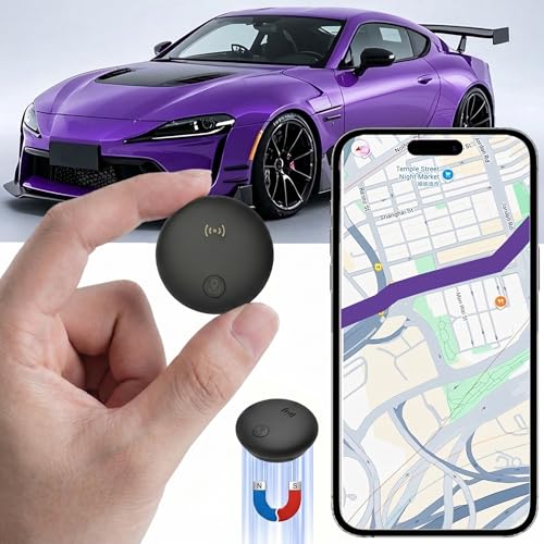 GPS Tracker Auto(Kompatibel mit iOS & Android) GPS Tracker Auto Ohne ABO Integrierte