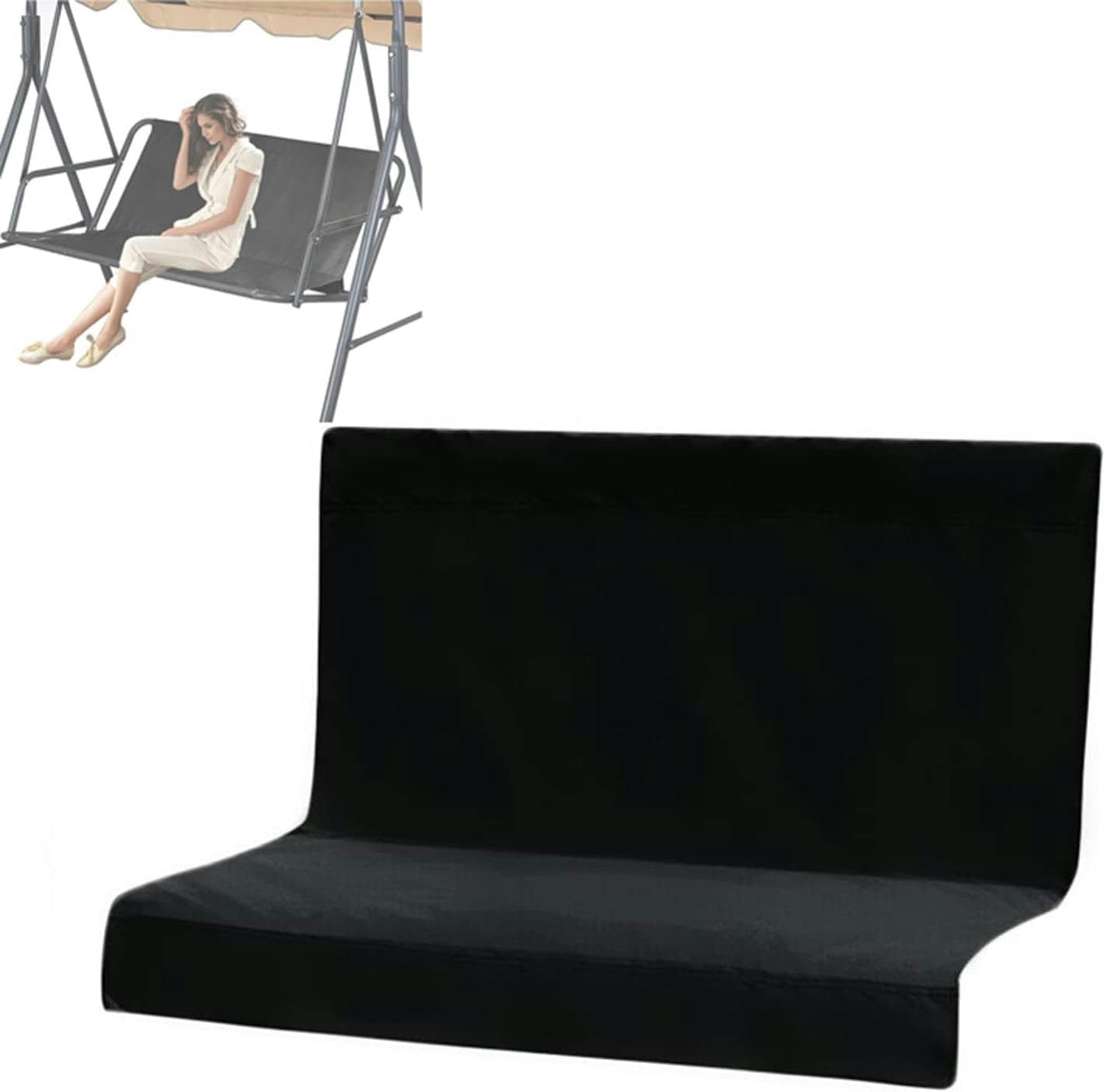 Coussin dossier housse de balançoire étanche en Oxford 600D pour rénover votre banc extérieur
