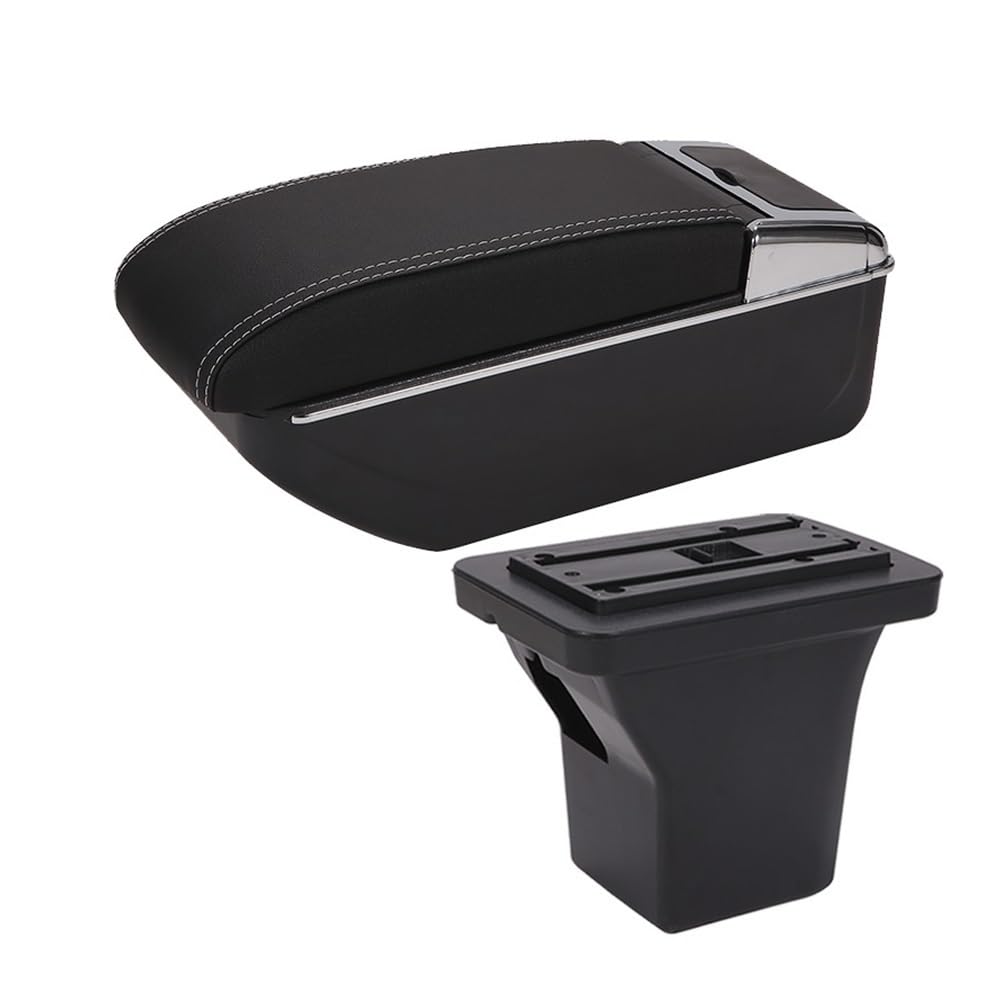 Aierdeyp D3 Black White Nousb Car Armrest Box For Chevrolet For Sail For Aveo 2024