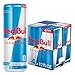 Red Bull Energy Drink Sugar Free 4 Pack of 12 Fl Oz, Sugarfree