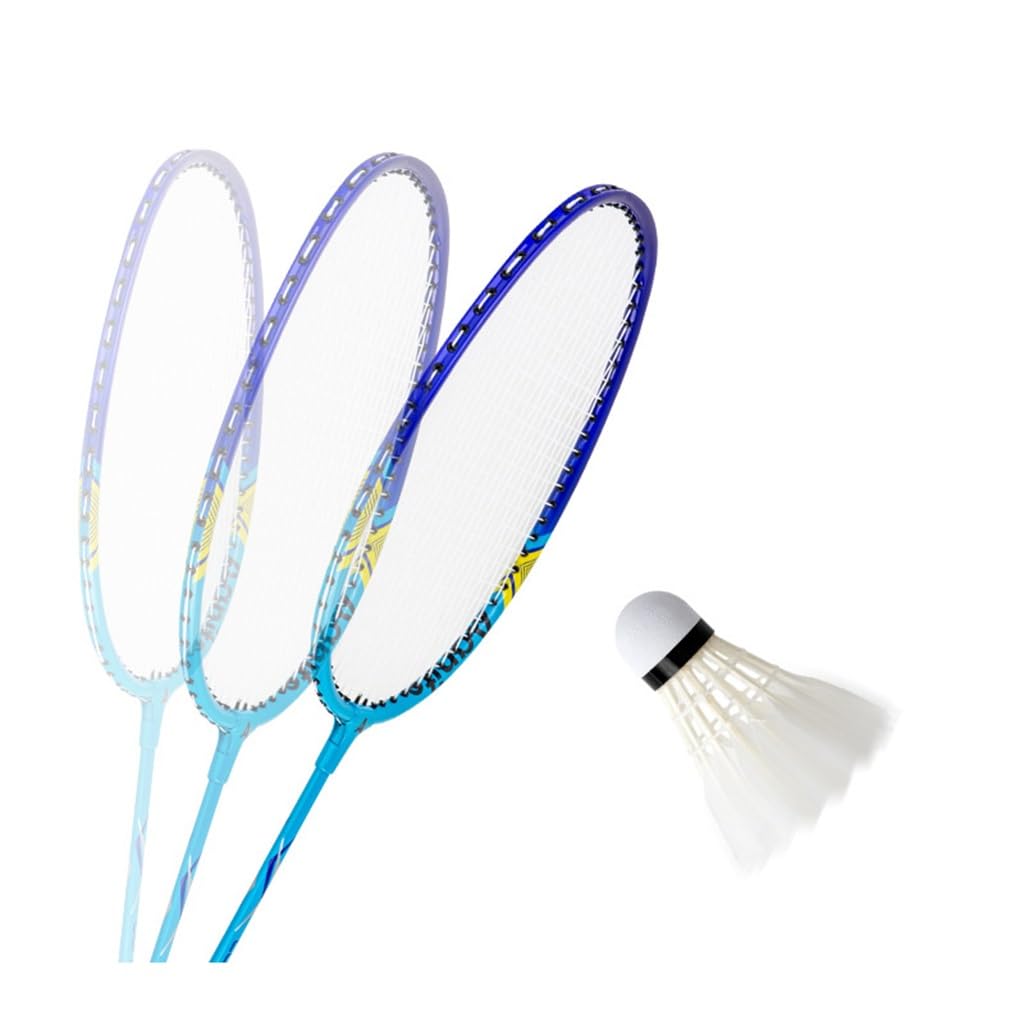 Light Aluminium Badminton Racket For Couple's Training.