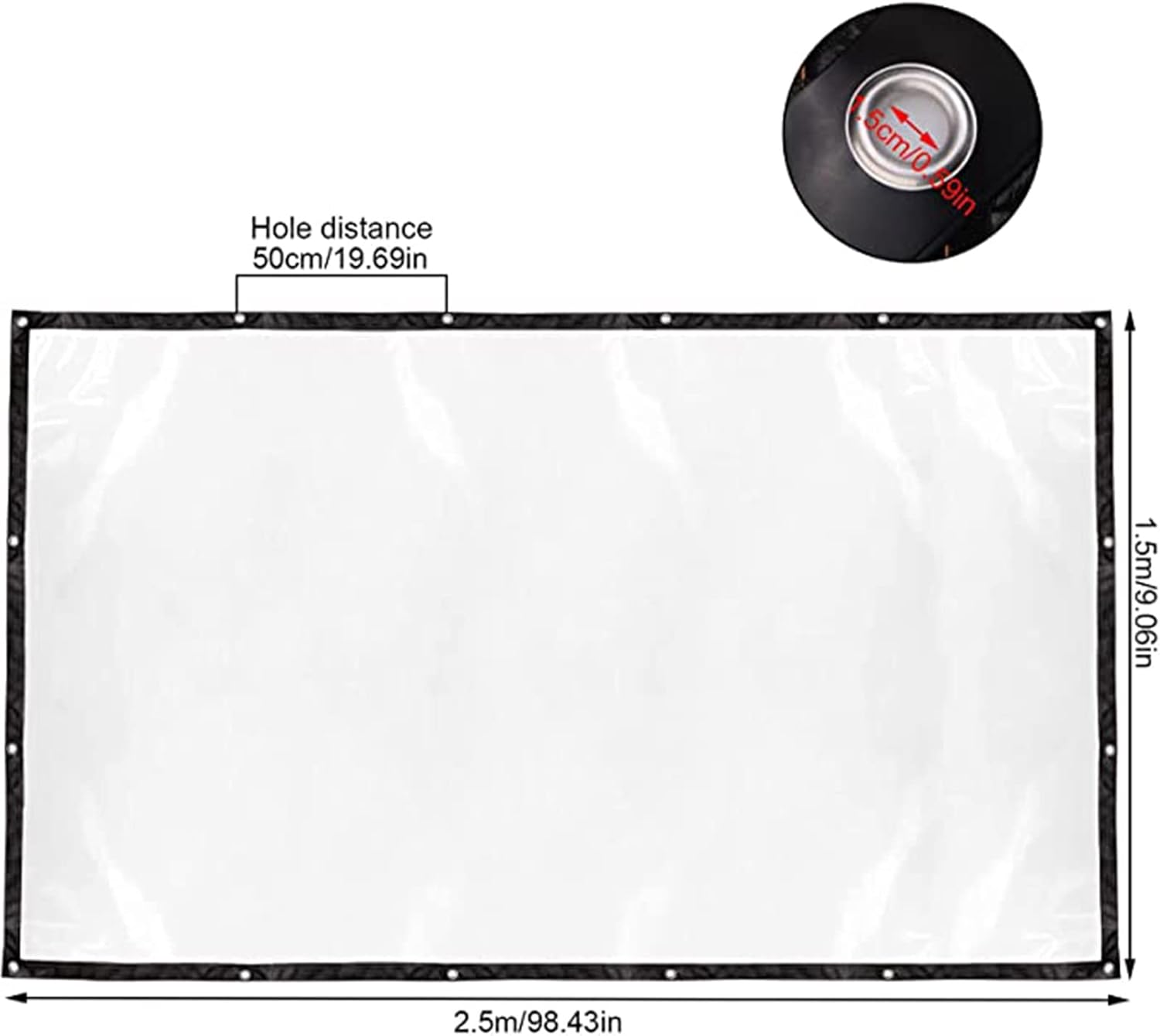 防水ガーデンパーゴラカバー - 3x7m フレキシブル透明プラスチックフィルム、UV耐性、グロメット付き、パティオ、小屋、温室での使