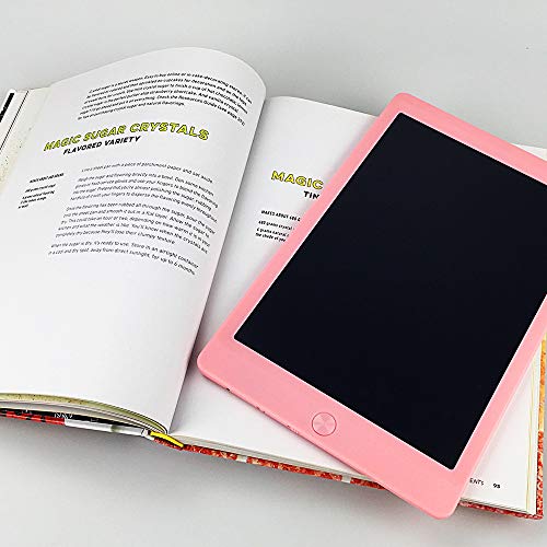 Coxtnbio 10 inch LCD Writing Tablet, Drawing Board for Kids Drawing Tablet Writing Pads Harmless to Eyes Birthday Gift Office Blackboard (Pink)