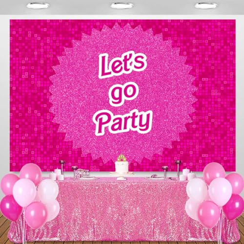 Fondo Fotográfico Rosa Para Fiesta 7x5ft miniatura 2