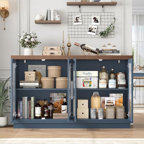 Luxury Glass Dining Cabinet Modern