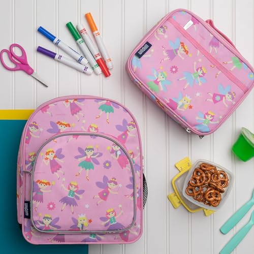 Image of Wildkin 12 Inch Toddler Backpack for Kids, Fairy Princess | Ages 3-7, lightweight toddler backpack for daycare, preschool, and travel