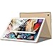 Produktbild Tablet 10 Zoll 4G LTE Android 9 Tablet PC 4GB RAM 64GB ROM / 256 GB Erweiterbar, GMS-Zertifizierung, Octa Core, 8000 mAh, Dual SIM, 5 MP + 8 MP Doppelkamera, WiFi, Bluetooth, GPS, OTG (Golden)