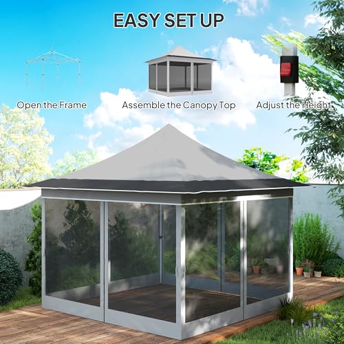 Carpa plegable para camping, capacidad 4 personas miniatura 3
