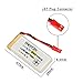 ENGPOW 3.7v 850mah Lipo Battery with X4 Battery Charger for Holy Stone F181 F181C F181W Potensic F181DH Force1 F111 JJRC H12C H12W JXD 509g RC FPV Quadcopter(4PCS)
