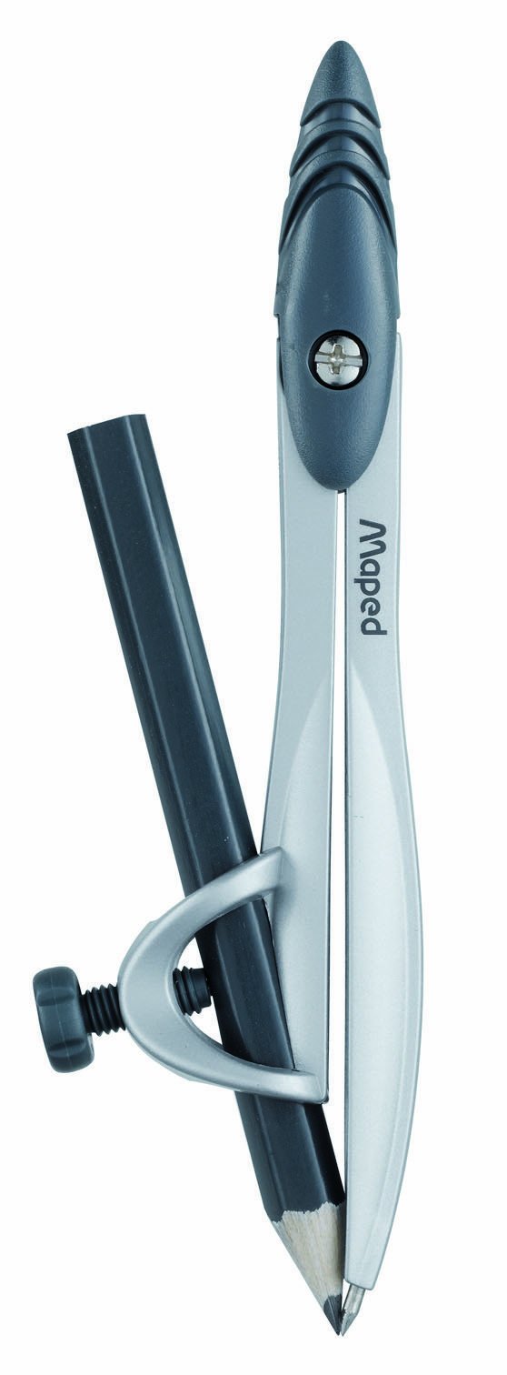 Maped Helix USA Stop System Compass Set - Pack Of 5, Clear