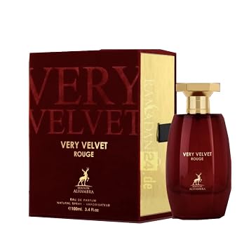 Very Velvet Rouge By Maison Alhambra Eau De Parfum Spray 3.4 fl oz 100 ml