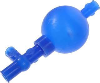 JECOMPRIS Bulbo De Succión Para Laboratorio Filtro De Pipeta Con Tres Válvulas Bulbo Cuantitativo De Succión En Color Para Uso Científico