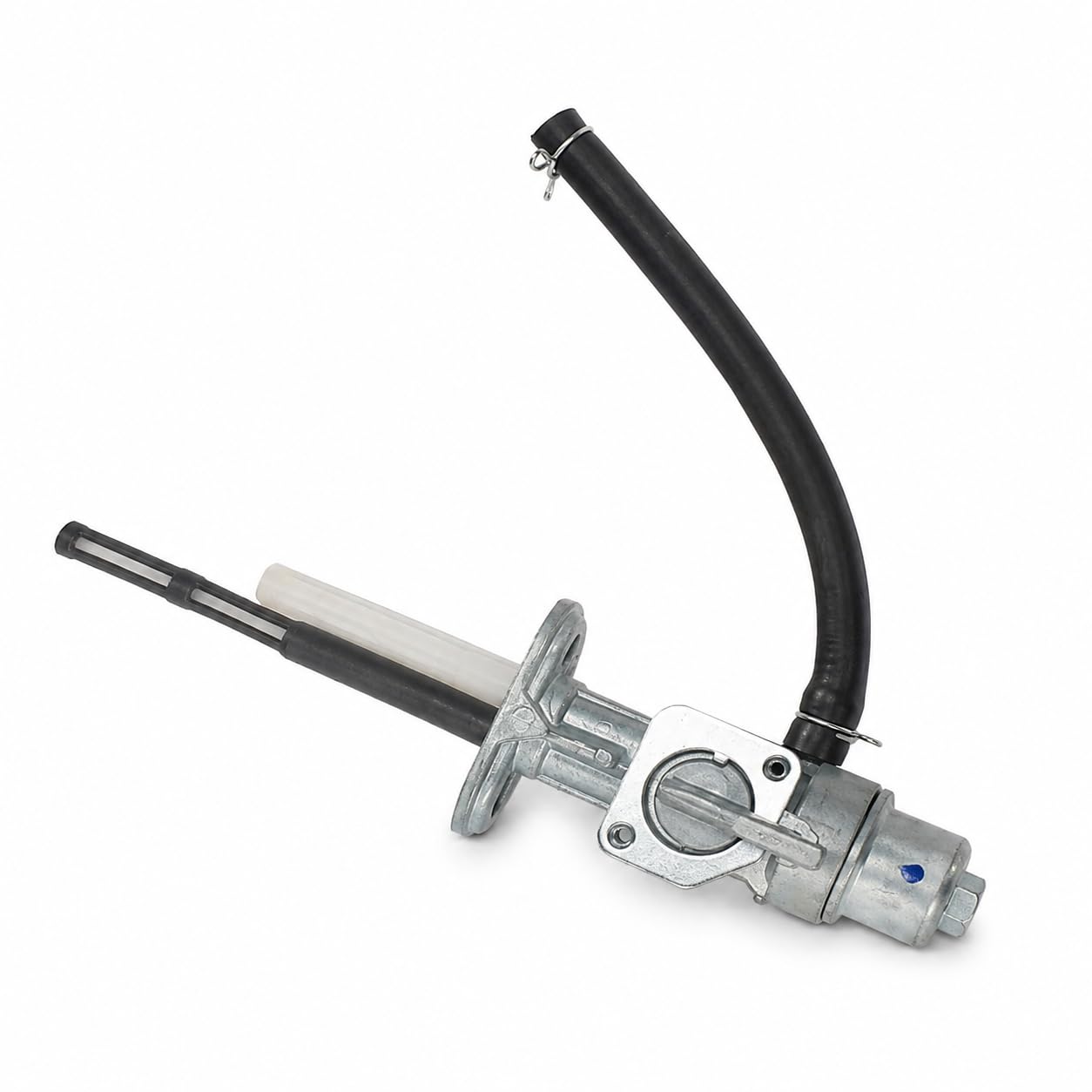 Fuel Tap Assembly for Classic 350 / Bullet 350 / Electra (Carburetor BS3 Models) – Heavy Duty Metal Petrol Cock Valve Switch (On/Off/Reserve)-picture-14