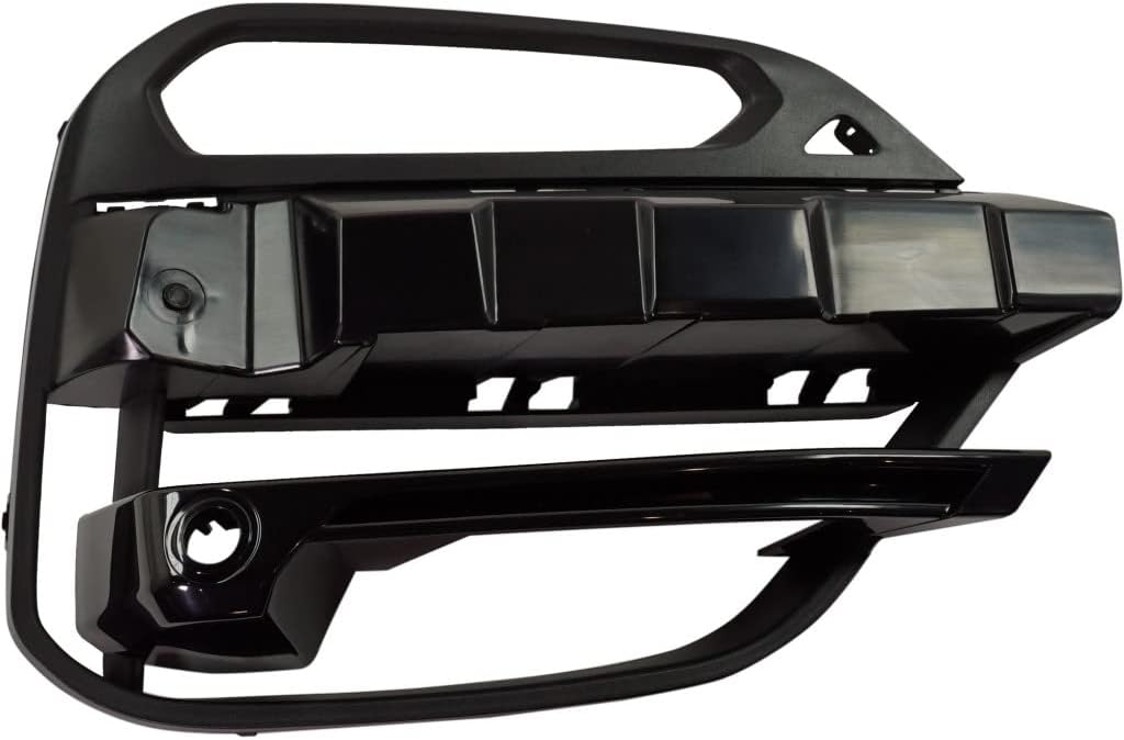 For BMW X3 2018 2019 2020 2021 Bumper Cover Grille Passenger Side | Front | Lower | w/Park | Textured/Gloss Black | Made of ABS Plastic | Replacement For BM1039209 | 51117420872