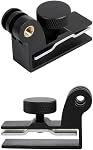 Baseball Cap Metal Clip Mount Baseball Cap Clamp Quick Release Mount for Most Action Camera, Go Pro Hero, Insta360 X5/X4/X3, DJI OSMO Action, AKASO APEMAN Sports Cam