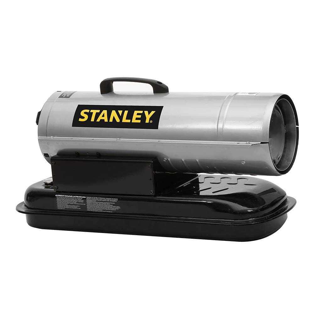STANLEY Heizofen geeignet für Diesel, Petroleum und JP-8/JET A -Treibstoff, mit Regulierbarem Thermostat, Brennstoffanzeige, Druckanzeige und Überhitzungsschutz, Einfache Montage ST-70T-KFA-E