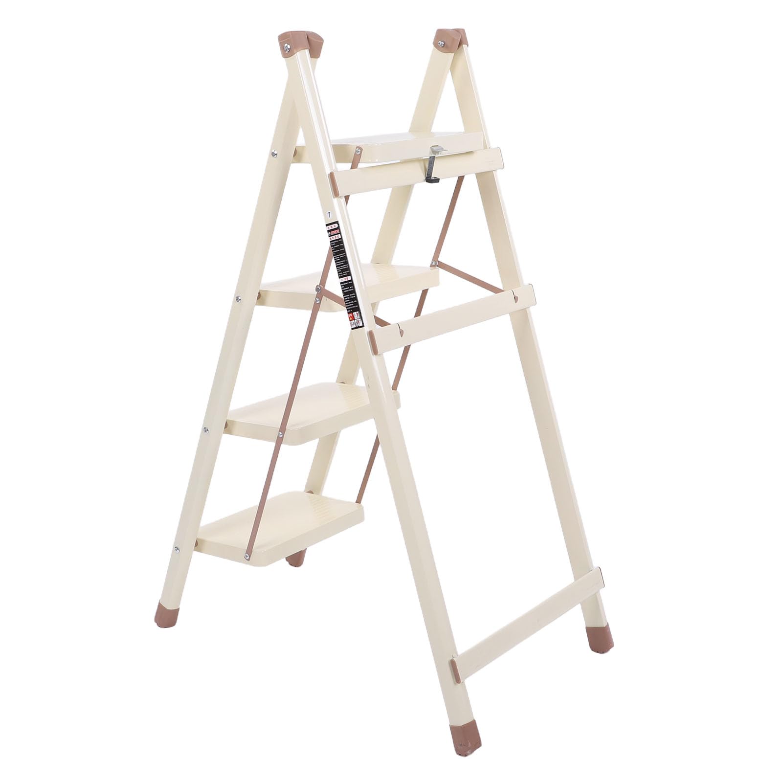 Matybobe Scala a 4 Gradini con Pedane Larghe Antiscivolo, Struttura