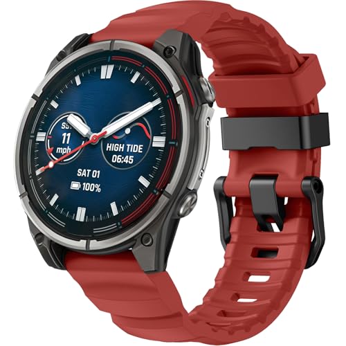 ���v�o���hGarmin Fenix 6/7/8�Ή��AQuickfit �o���h 22mm Garmin Fenix Pro/5/5 Plus�Ή��A�\�t�g�V���R���o���hForerunner 945/935/Approach S60/S62�Ή� �K�[�~�� 22m