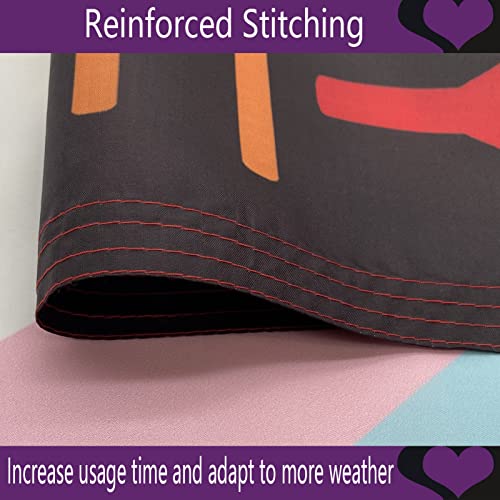 Progress Pride Rainbow Lgbtq Flag 3X5 Outdoor --Made In Usa 100D Inclusive Progressive Flags Progress Pride Rainbow Flags Durable Polyester Bright Color And Fine Stitching For Gay Pride Lesbian Transgender Bisexual Lgbtq Banner For Indoor Outdoor #TOP2