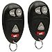 Key Fob Keyless Entry Remote fits Buick Century Regal Rendezvous / Oldsmobile Intrigue / Pontiac Aztek Grand Prix 2001 2002 2003 2004 2005 2006 2007 (L2C0007T), Set of 2