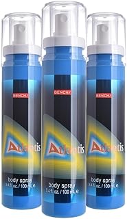 Bench Atlantis Body Spray 100ml (Pack of 3)