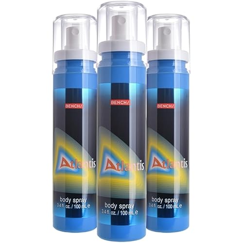 Bench Atlantis Body Spray 100ml (Pack of 3)