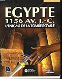  EGYPTE 1156 AV. J.C. L\'ENIGME DE LA TOMBE ROYALE. JEU SUR CD ROM. VERSION MACINTOSCH.