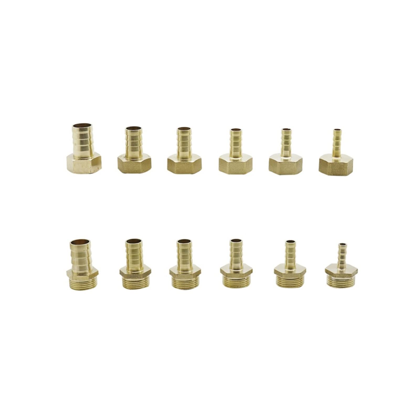 Adaptateur connecteur de tuyau 8-19mm vers 3/4 pouce pour aquarium et irrigation