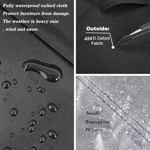 Housse de protection 420D résistante aux intempéries et rayons UV