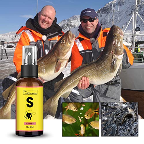 Epmann 3Pcs Red Worm Scent Fish Attractants For Baits，Fish Bait Attractant Enhancer For Salt Water Water Trout,Cod,Carp Anglers Fishing Equipment Accessories #TOP3