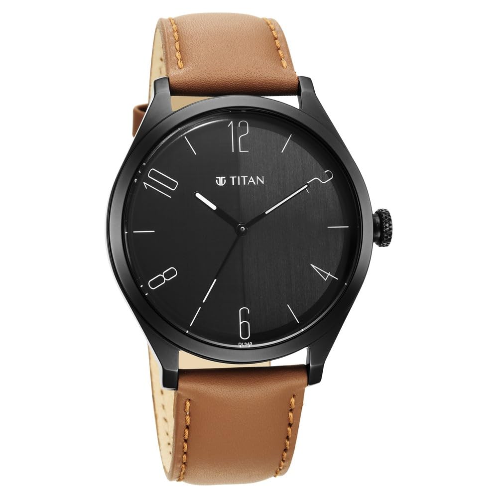 Titan Analog Black Dial Men's Watch-NP1865NL01/NP1865NL01