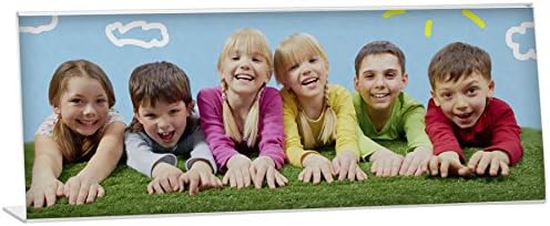 Neil Enterprises Inc.Acrylic Panoramic Frame Bent Easel Picture Frame - Pack of 12