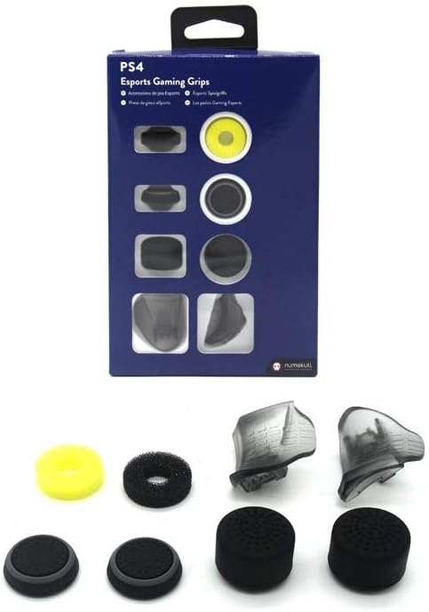 Numskull Playstation 4 DualShock 4 Controller Mod, Thumb Stick Grips, Trigger Paddle Pack and Thumbstick Precision Foams
