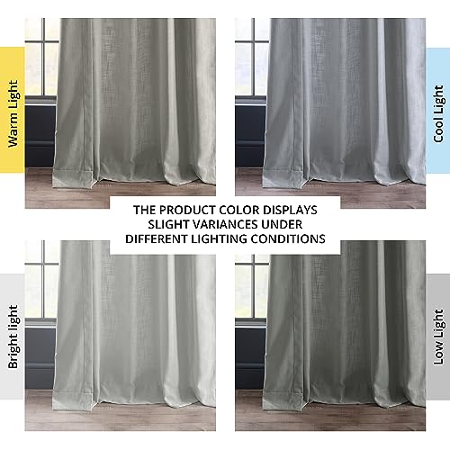 HPD Half Price Drapes Premium Heavy Faux Linen Living Room (1 Panel) - Image 3