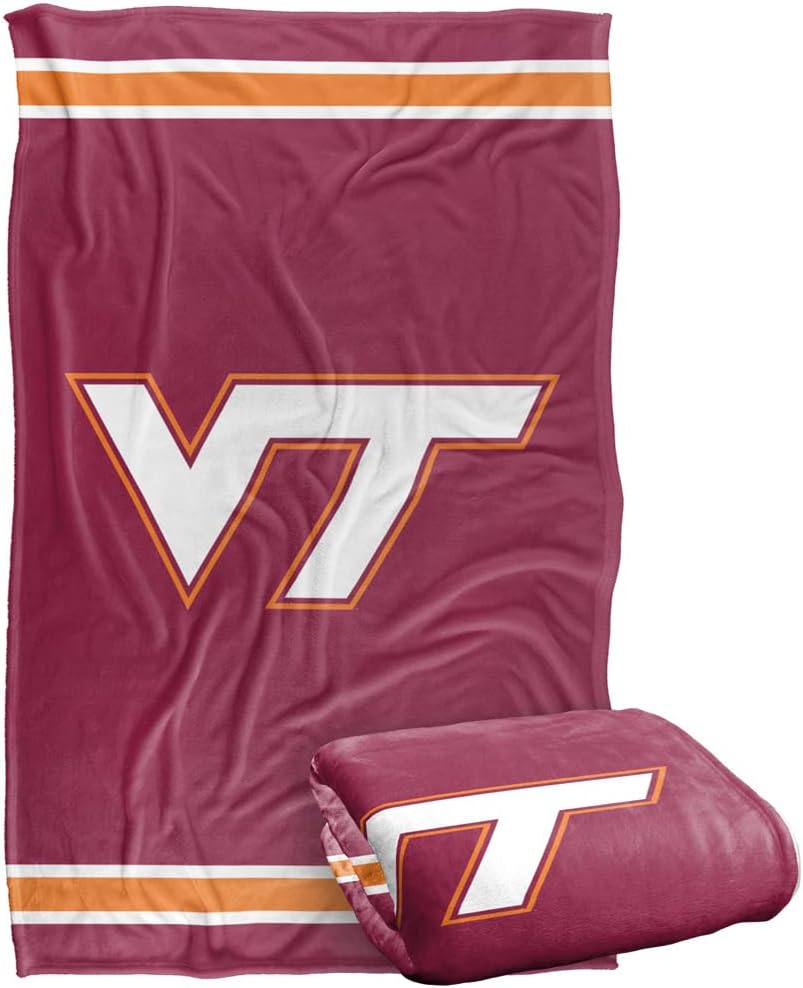 LOGOVISION Official Collegiate Primary Logo Collection Silky Touch Super Soft Throw Blanket Collection