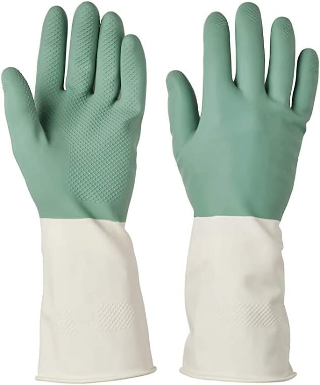 IKEA Faux Leather Tssp Cleaning Gloves Yellow, Medium, Pack of 1