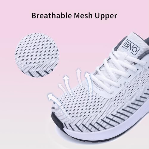 Image of MEHOTO Womens Wide Toe Box Shoes Walking Sneakers with Arch Support Fashion Tennis Shoes for Swelling Bunion Plantar Fasciitis