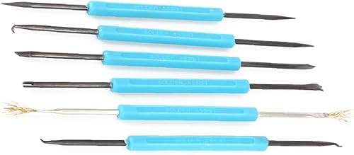 Miniatura 8 de Walfront Kit de herramientas de ayuda de soldadura de doble cara, herramienta de reparación de ayuda de soldadura para reparación electrónica