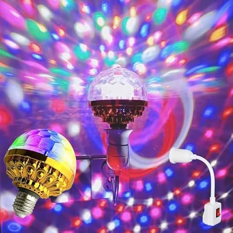 maa mma Colorful Disco Ball Light Cover