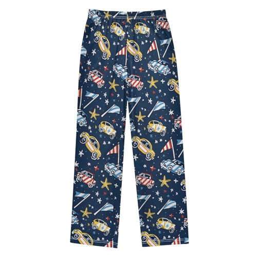 Pajama Pants Race Car Flag Long Sleep Pants Lounge Bottoms2