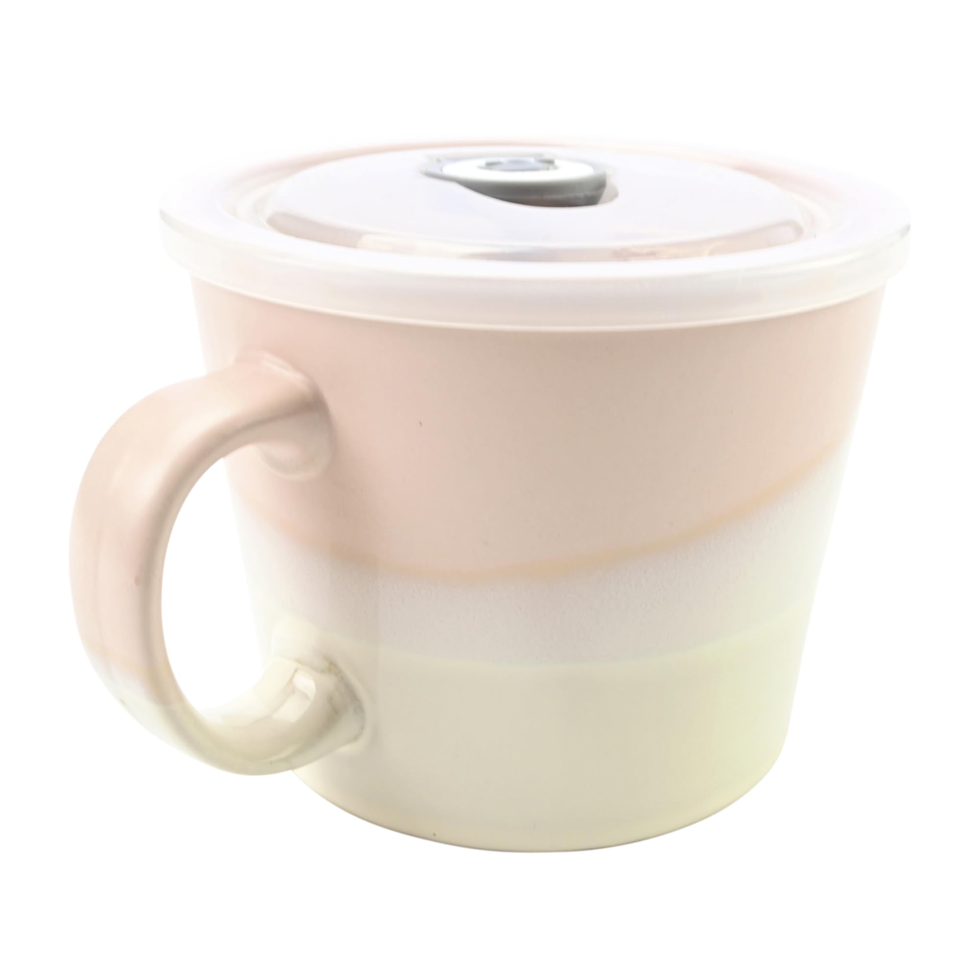 Boston WarehouseBoston Warehouse 24oz Tall Souper Mug Reuseable Food Storage Container Pastel Pink