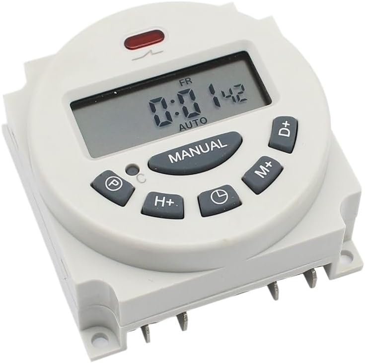 Digital Small Cycle Timer L701 microcomputer time Control Switch Passive time Switch 12V 24V 220V 110V Minutes Counter 7 Days(1pcs Timer,24V)