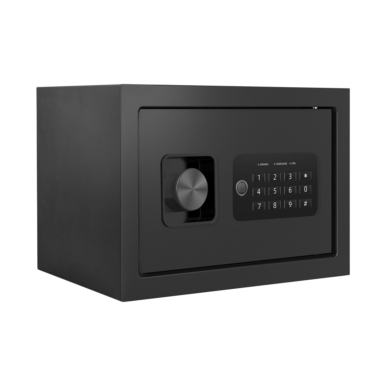 Locksworth Safe Box, 0.8 Cubic Security Home Safe Box with Electronic Digital Keypad, Alarm System, Money Safe With Removable and Adjustable Shelf, Safe for Money Documents Valuables