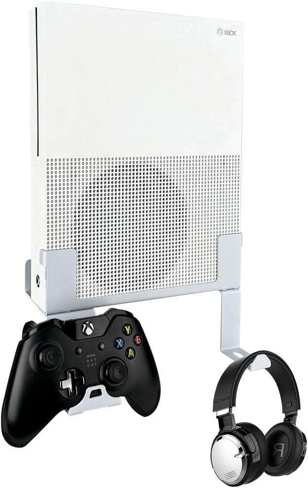Chanvoo Xbox One S Wall Mount, Steel Wall Mount Stand for