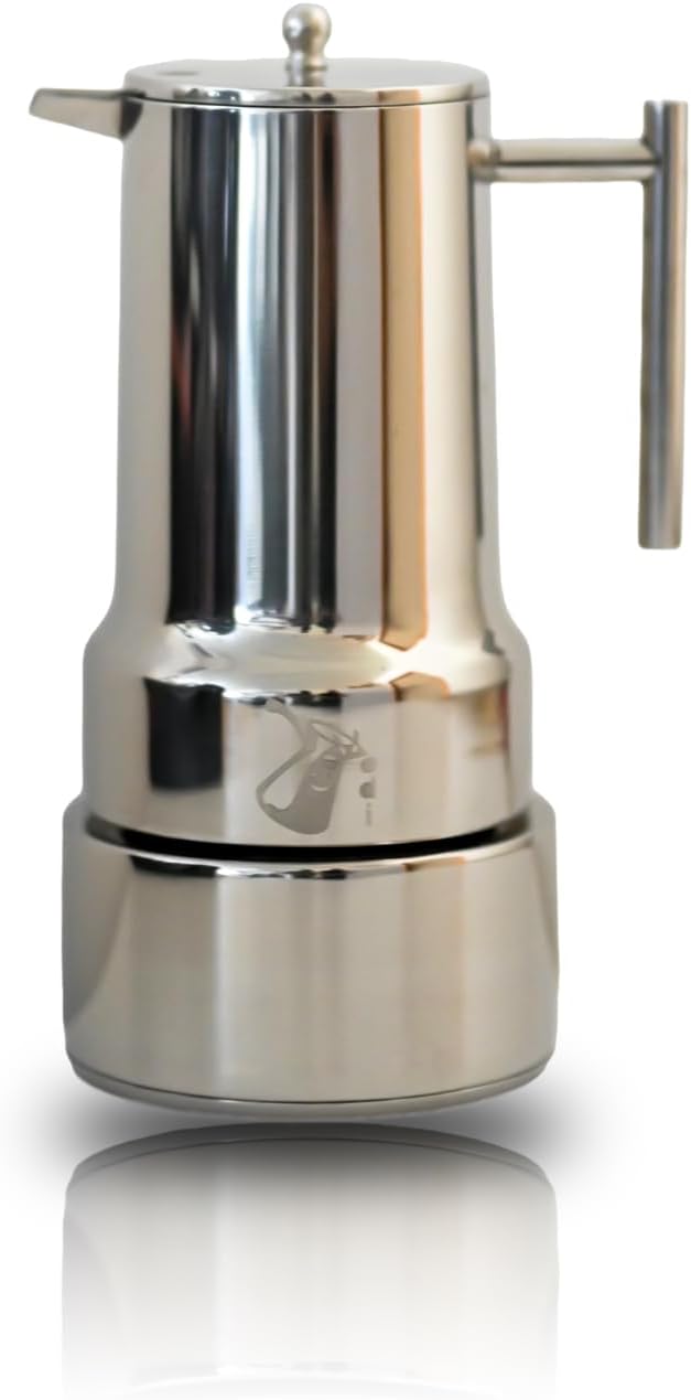 Collodi Floors Premium Stainless Steel Stovetop Espresso