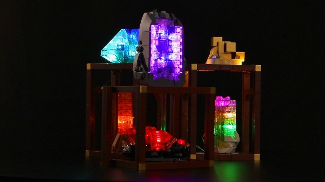 モチーフライト　LEDクリスタルビーズ・タワー　JOA-196 LEGO Japanese Cherry Blossom Landscape Light Kit | LED Upgrade